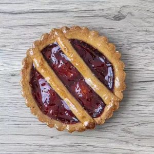 Tartaleta de frambuesa